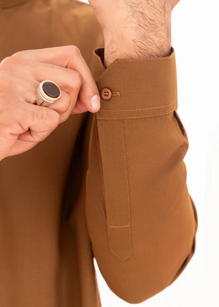 Junoon by Buraq Mens RTW Embroidered Wash N Wear 2 Piece Suit Siraj Casual Collection