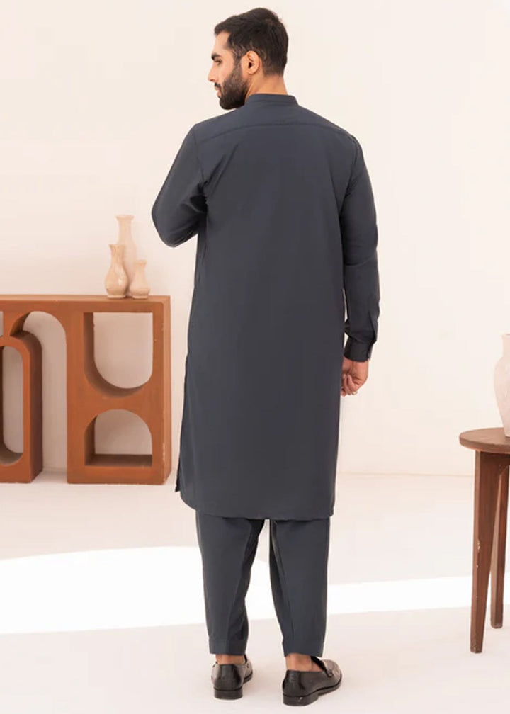Junoon by Buraq Mens RTW Embroidered Wash N Wear 2 Piece Suit Azar Casual Collection