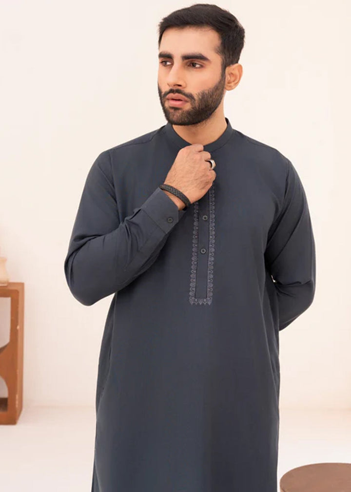 Junoon by Buraq Mens RTW Embroidered Wash N Wear 2 Piece Suit Azar Casual Collection