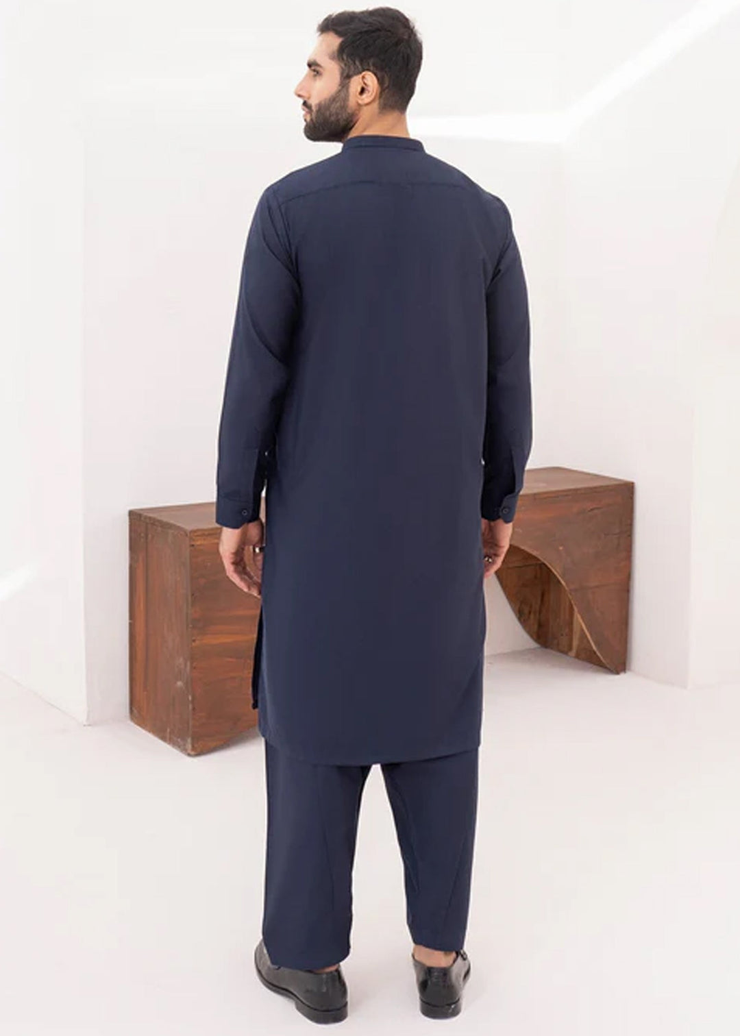 Junoon by Buraq Mens RTW Embroidered Wash N Wear 2 Piece Suit Parwaaz Casual Collection