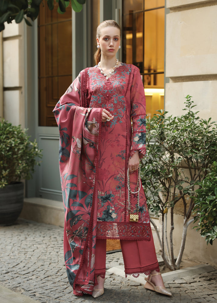 Lifestyle by Rang Rasiya Unstitched Embroidered Linen Suits 3 Piece RR25LW D-06 Emily - Winter Collection