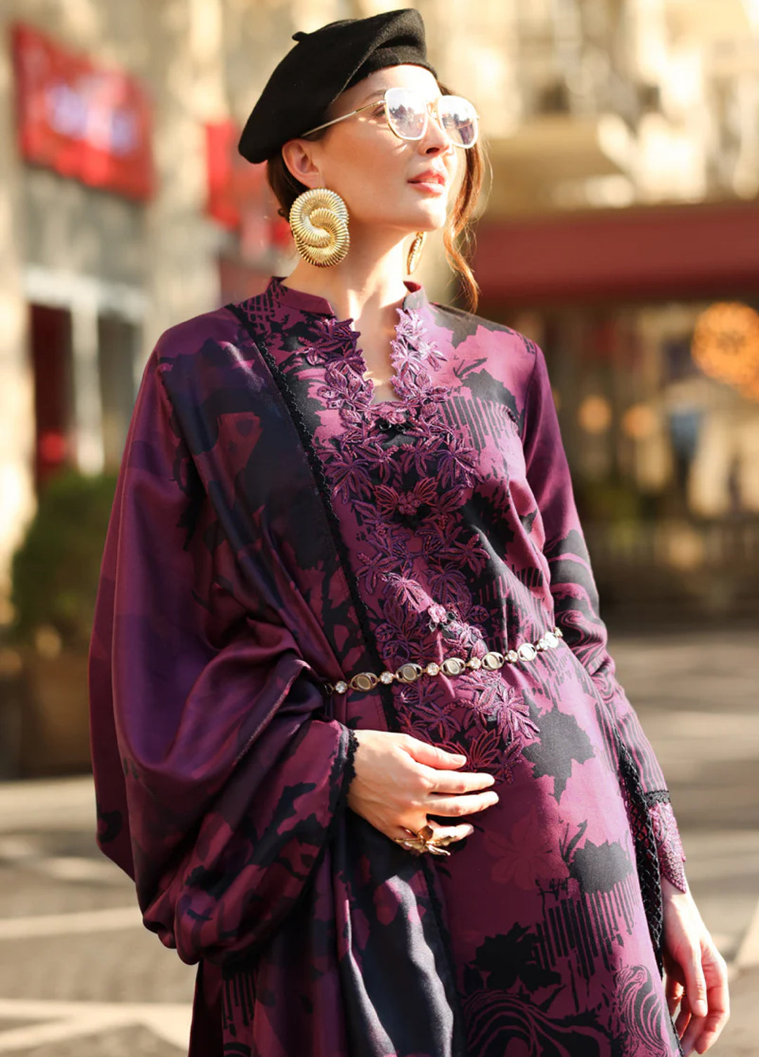 Lifestyle by Rang Rasiya Unstitched Embroidered Khaddar Suits 3 Piece RR25LW D-12 Freya - Winter Collection