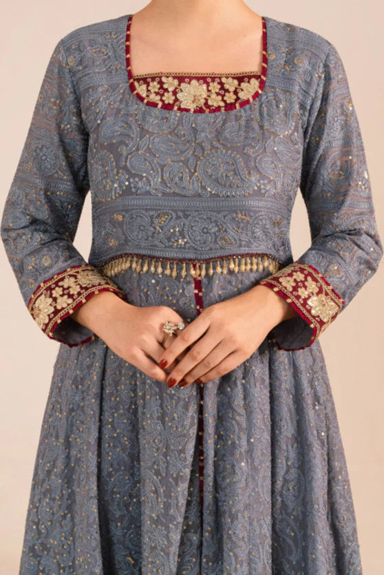 Zaaviay Lavender Breeze Chikankari Suits Pret 3 Piece Festive Collection