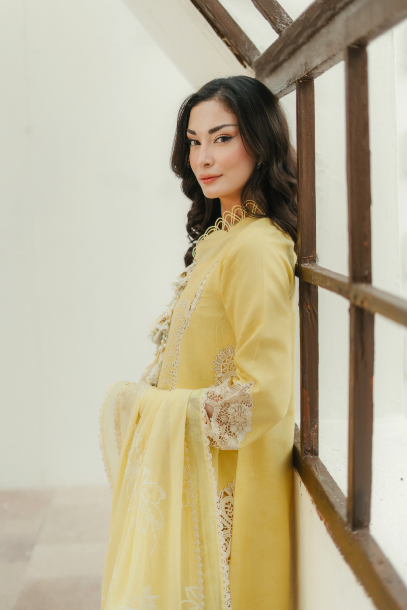 Manara by Maria Embroidered Chiffon 3 Piece Suit LILLY - Festive Collection