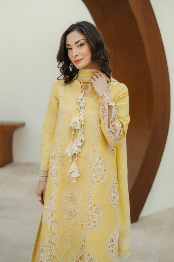 Manara by Maria Embroidered Chiffon 3 Piece Suit LILLY - Festive Collection