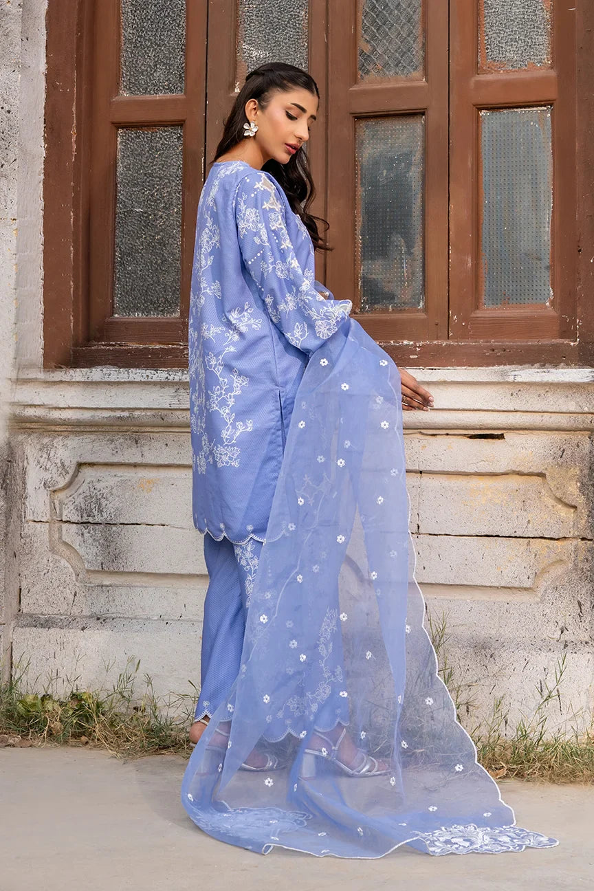 Dhaga Women Pret Embroidered Herringbone 3 Piece Suit Loraine FW25DSE703 - Winter Collection