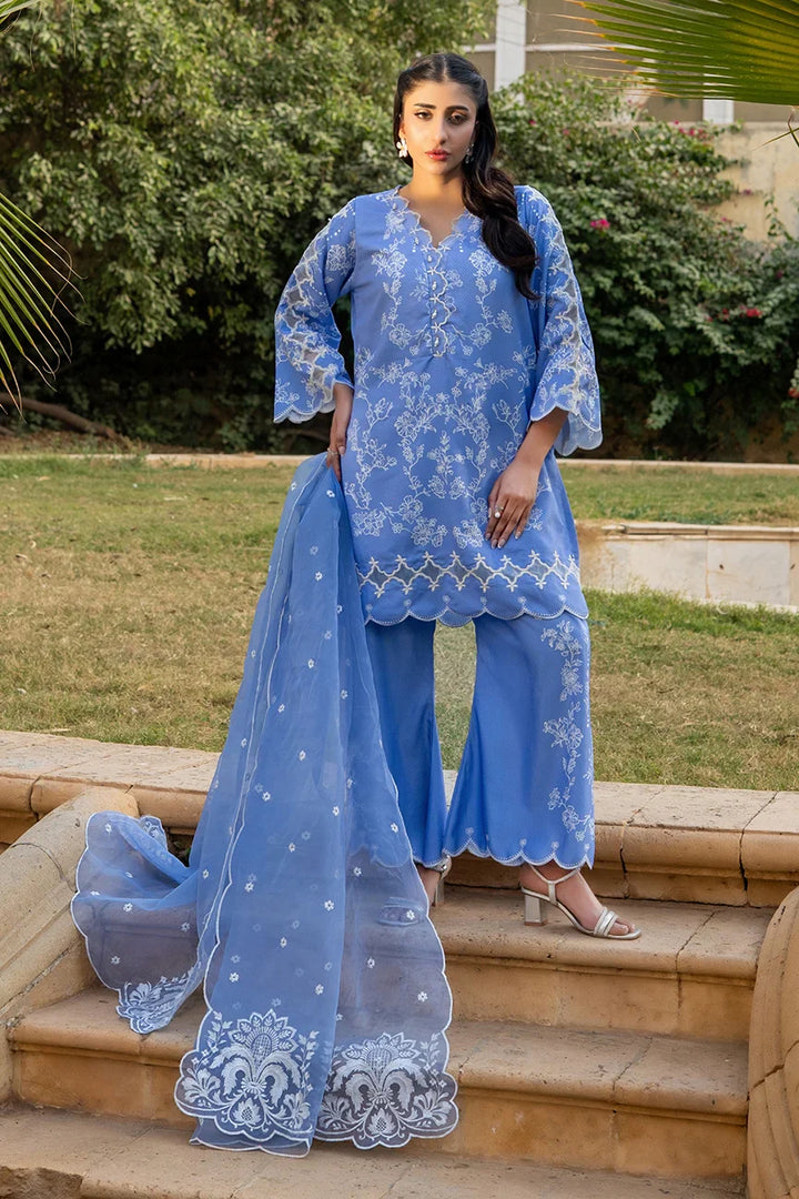 Dhaga Women Pret Embroidered Herringbone 3 Piece Suit Loraine FW25DSE703 - Winter Collection