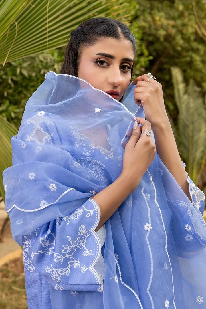 Dhaga Women Pret Embroidered Herringbone 3 Piece Suit Loraine FW25DSE703 - Winter Collection