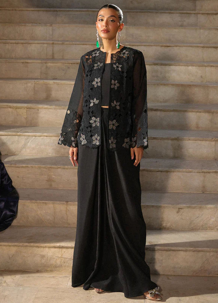 Luxe by Sahar Pret Embroidered Organza 3 Piece Lunar Blossom