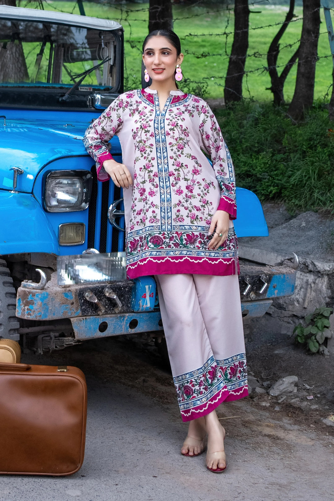 Dhaga Women Pret Printed 2 Piece poly cambric Maya SS25DSP316 - Summer Collection