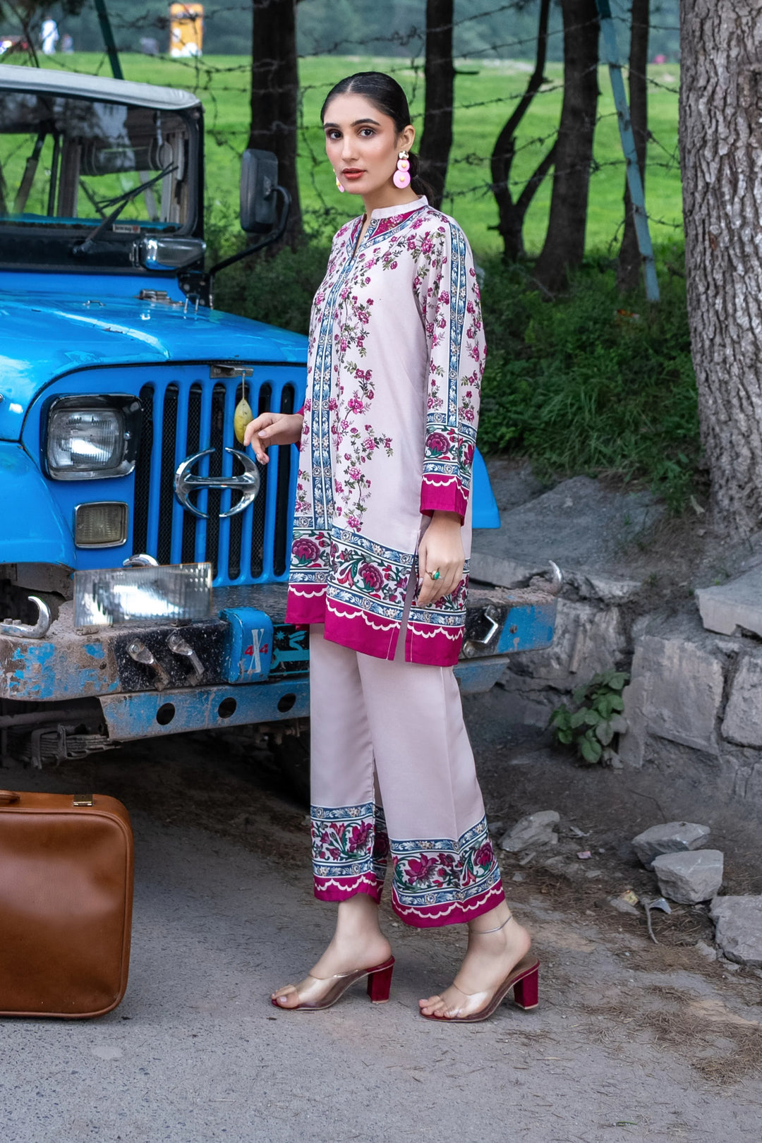 Dhaga Women Pret Printed 2 Piece poly cambric Maya SS25DSP316 - Summer Collection