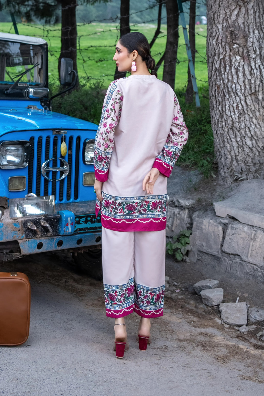 Dhaga Women Pret Printed 2 Piece poly cambric Maya SS25DSP316 - Summer Collection