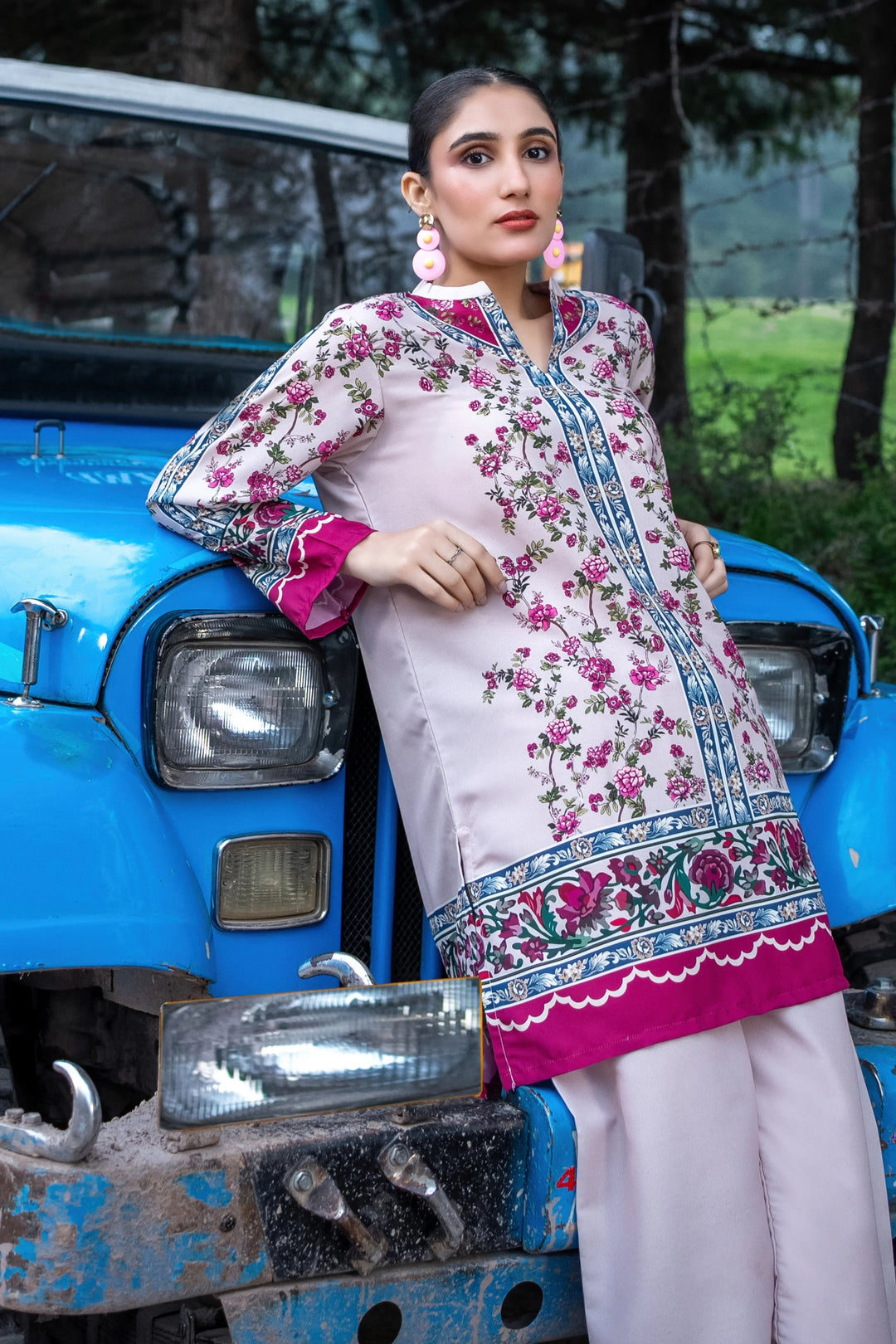 Dhaga Women Pret Printed 2 Piece poly cambric Maya SS25DSP316 - Summer Collection