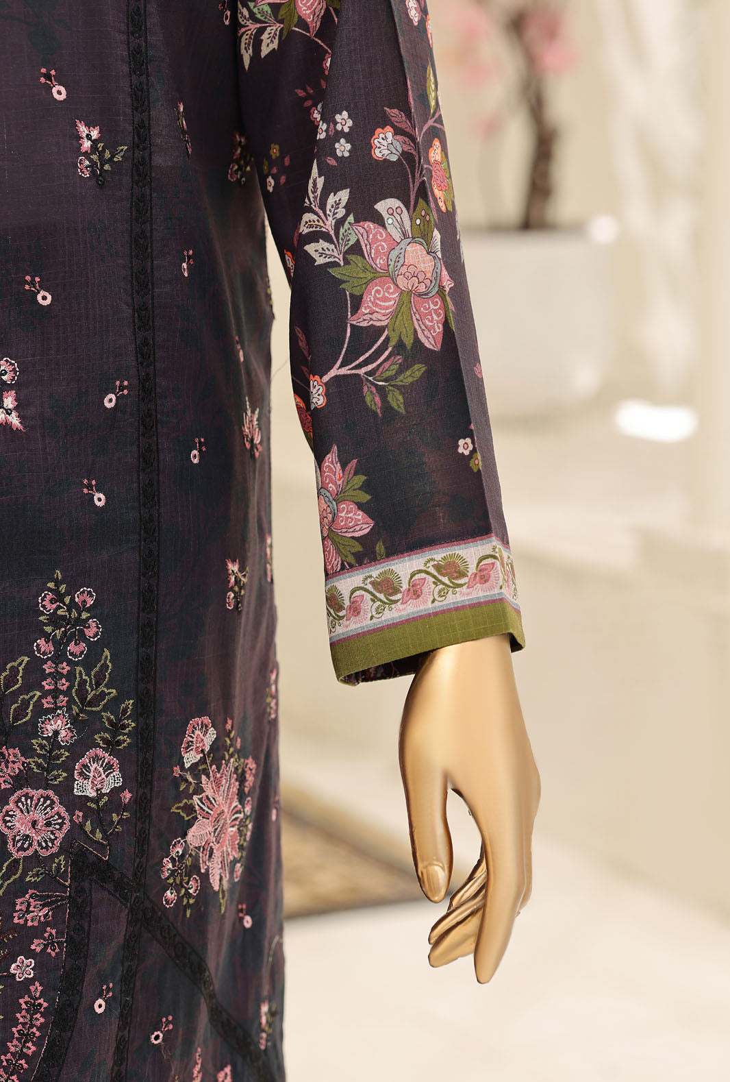 Mehak by HZ Textile Unstitched Embroidered Lawn 3 piece Suit MCE-3147 - Festive Collection