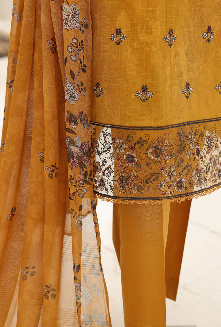 Mehak by HZ Textile Unstitched Embroidered Lawn 3 piece Suit MCE-3149 - Festive Collection