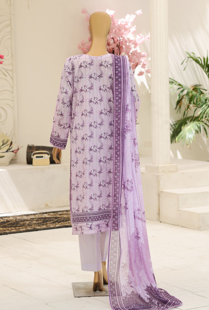 Mehak by HZ Textile Unstitched Embroidered Lawn 3 piece Suit MCE-3160 - Festive Collection