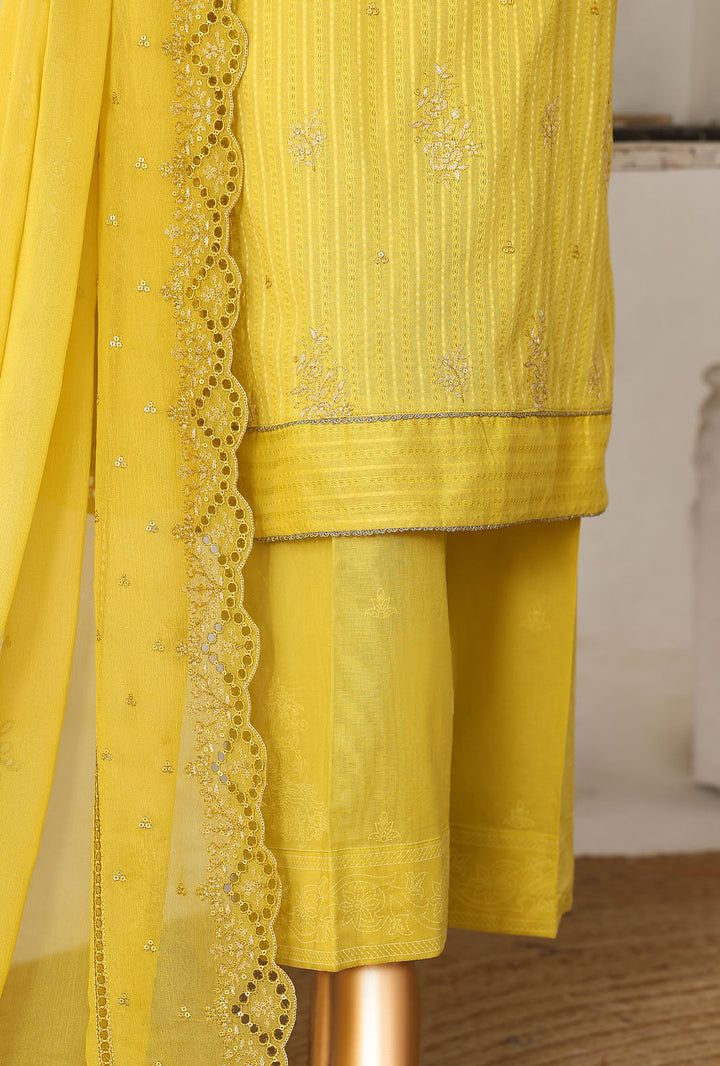 Mayaar by HZ Textile Unstitched Embroidered Lawn 3 piece Suit MEC-7031 - Casual Collection