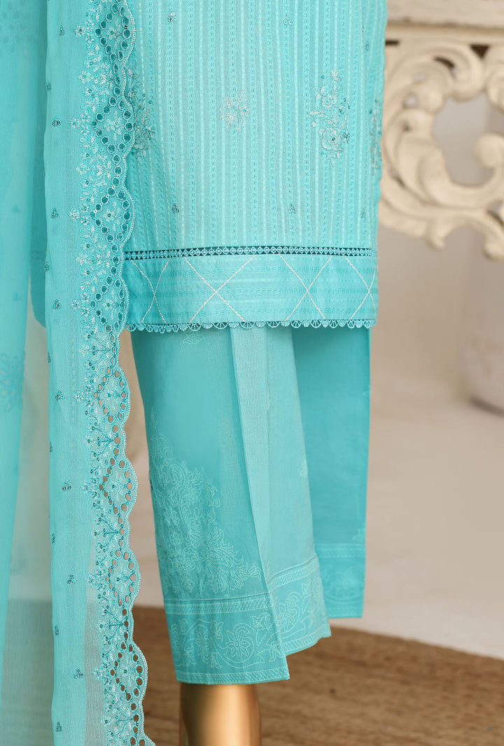 Mayaar by HZ Textile Unstitched Embroidered Lawn 3 piece Suit MEC-7032 - Casual Collection