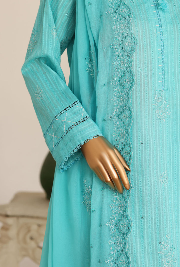 Mayaar by HZ Textile Unstitched Embroidered Lawn 3 piece Suit MEC-7032 - Casual Collection