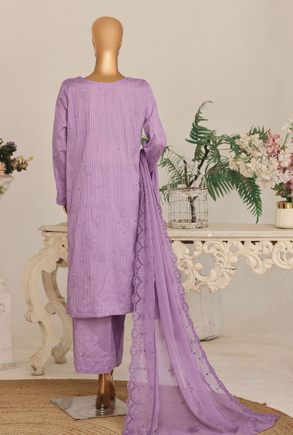 Mayaar by HZ Textile Unstitched Embroidered Lawn 3 piece Suit MEC-7033 - Casual Collection