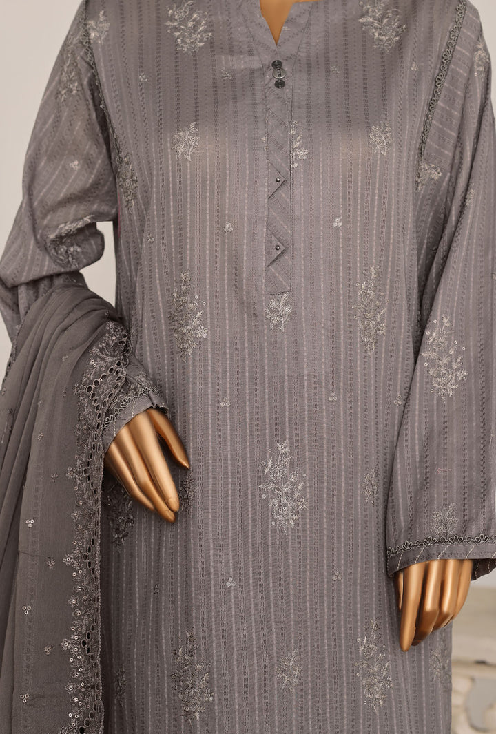 Mayaar by HZ Textile Unstitched Embroidered Lawn 3 piece Suit MEC-7038 - Casual Collection