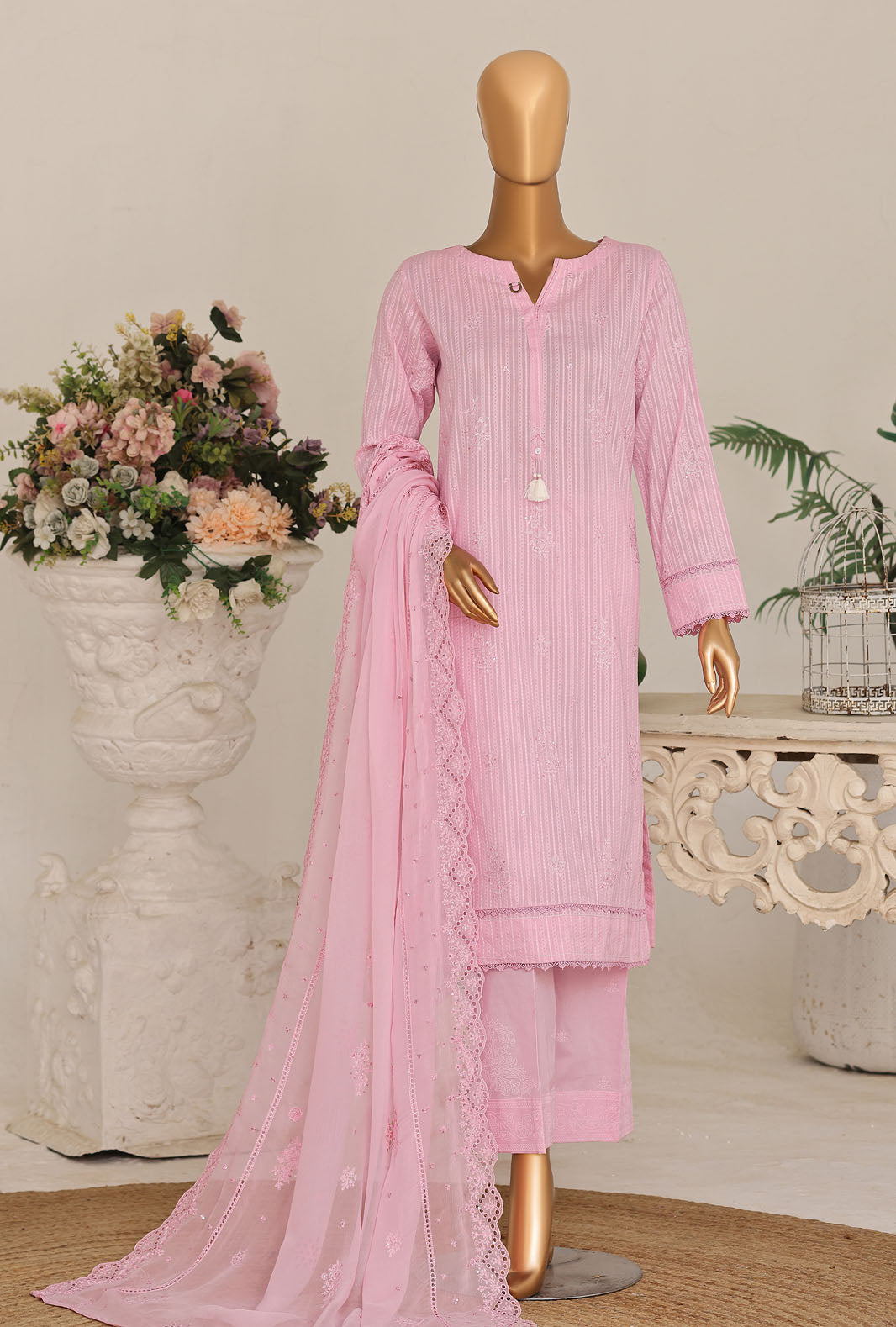Mayaar by HZ Textile Unstitched Embroidered Lawn 3 piece Suit MEC-7039 - Casual Collection