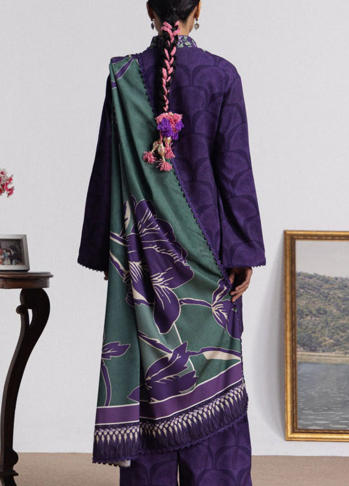 Coco by Zara Shahjahan Unstitched Printed Linen 3 Piece Suit CZ26UPL Mira 1A - Casual Collection