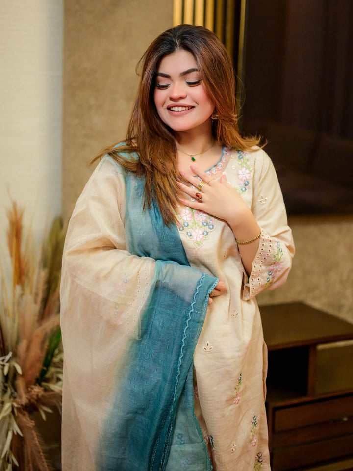 Rang e Bahar by Tng Women Pret Printed 3 Piece Muskaan - Winter Collection