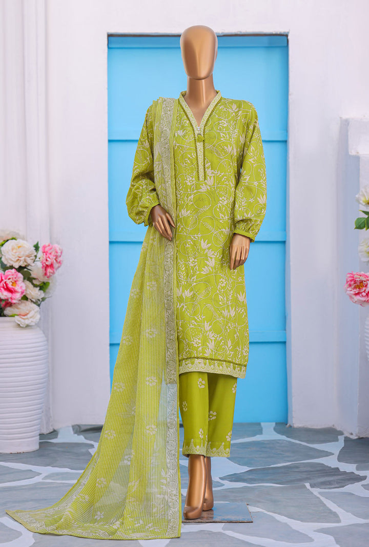 Mother by HZ Textiles Embroidered Linen Suit Unstitched 3 Piece MLE-1390 - Winter Collection