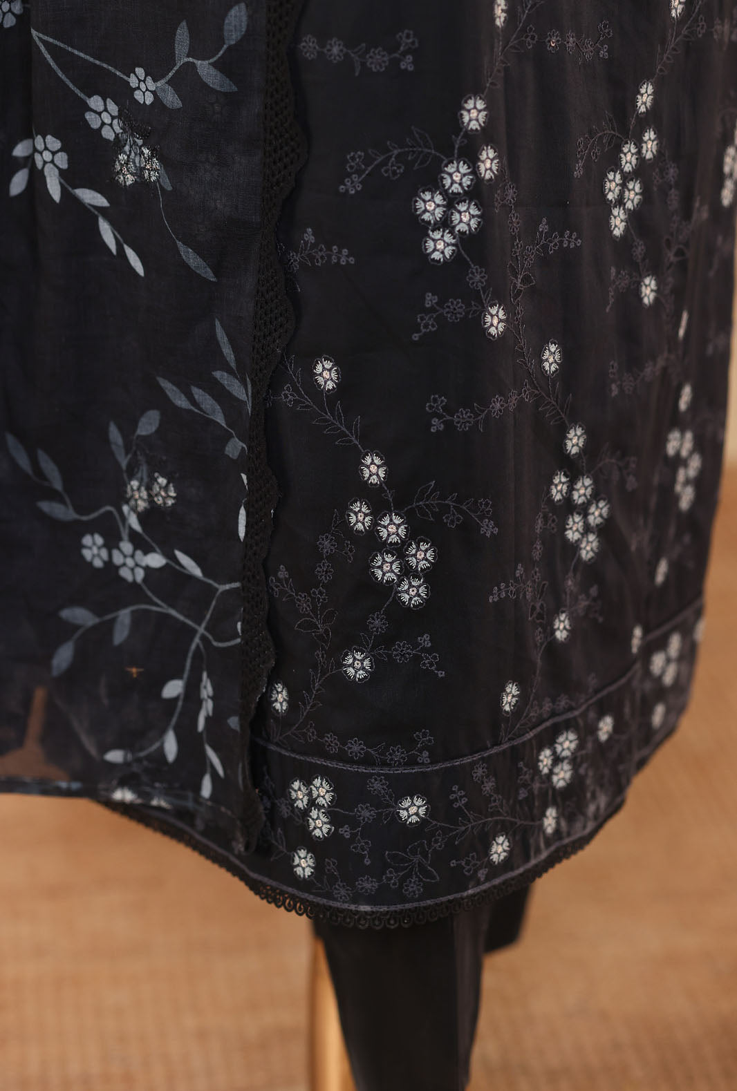 Meeras by HZ Textile Unstitched Embroidered Lawn 3 piece Suit MPE-1080 - Casual Collection