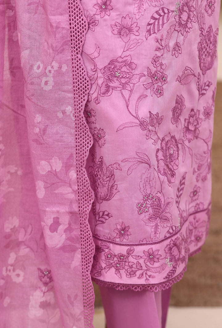 Meeras by HZ Textile Unstitched Embroidered Lawn 3 piece Suit MPE-1081 - Casual Collection