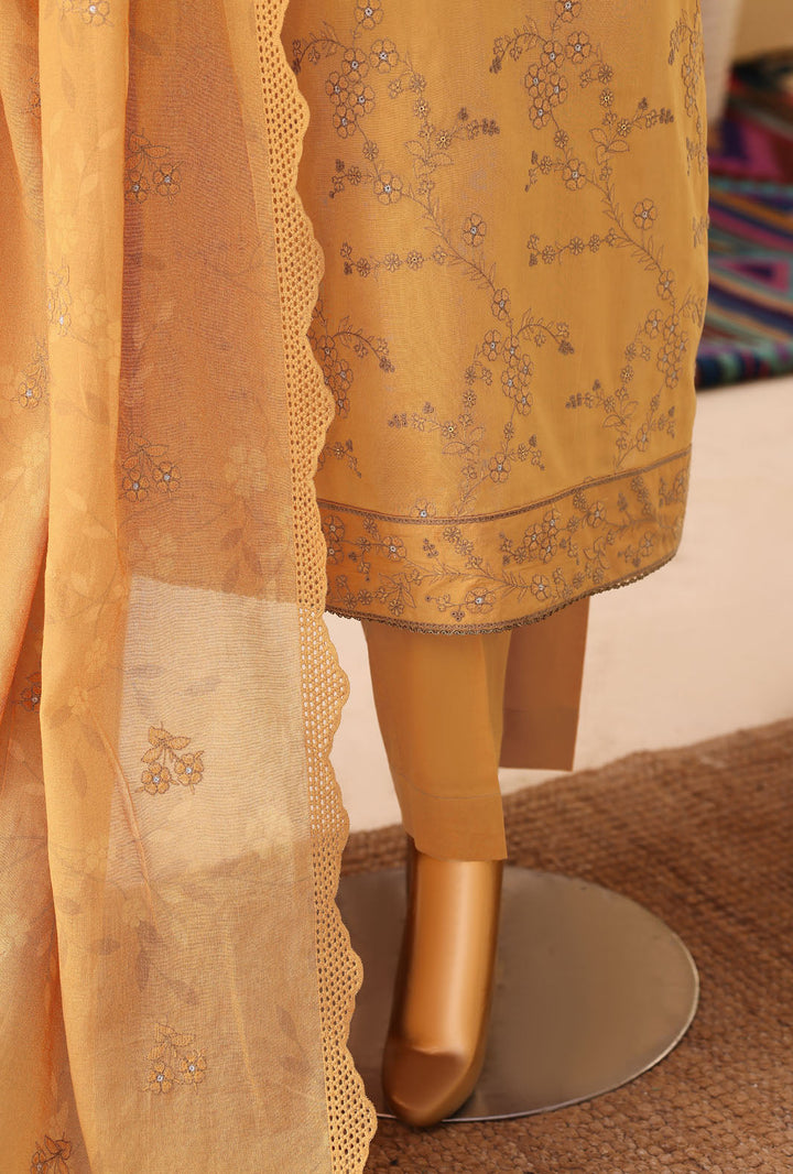 Meeras by HZ Textile Unstitched Embroidered Lawn 3 piece Suit MPE-1088 - Casual Collection