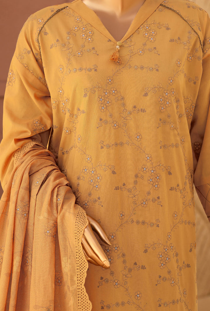 Meeras by HZ Textile Unstitched Embroidered Lawn 3 piece Suit MPE-1088 - Casual Collection