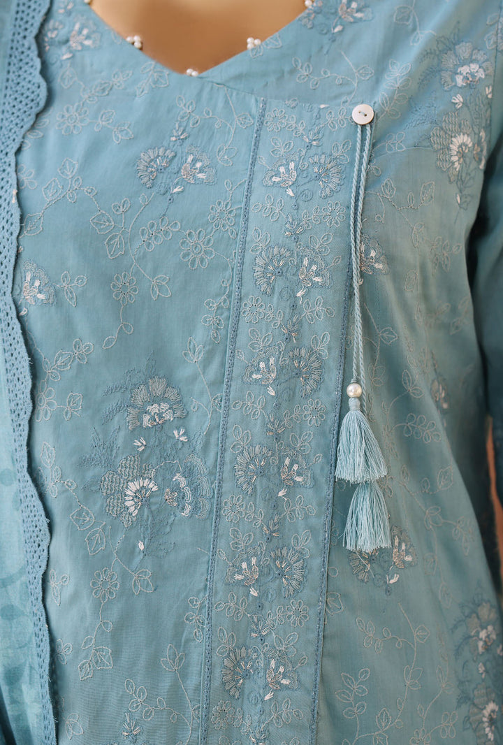 Meeras by HZ Textile Unstitched Embroidered Lawn 3 piece Suit MPE-1089 - Casual Collection