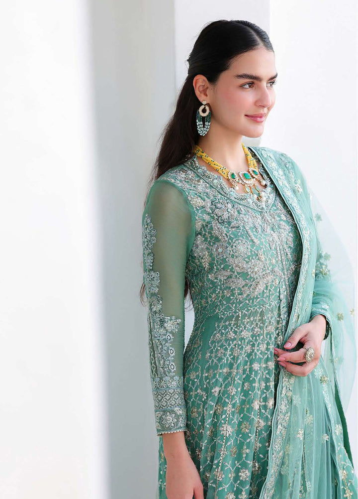 Bachelorette by Mushq Unstitched Embroidered Chiffon 3 Piece Suit MU26UBF Dazzling Diva MUNCH260101 - Festive Collection