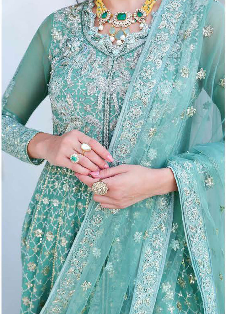 Bachelorette by Mushq Unstitched Embroidered Chiffon 3 Piece Suit MU26UBF Dazzling Diva MUNCH260101 - Festive Collection