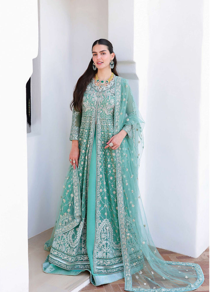 Bachelorette by Mushq Unstitched Embroidered Chiffon 3 Piece Suit MU26UBF Dazzling Diva MUNCH260101 - Festive Collection