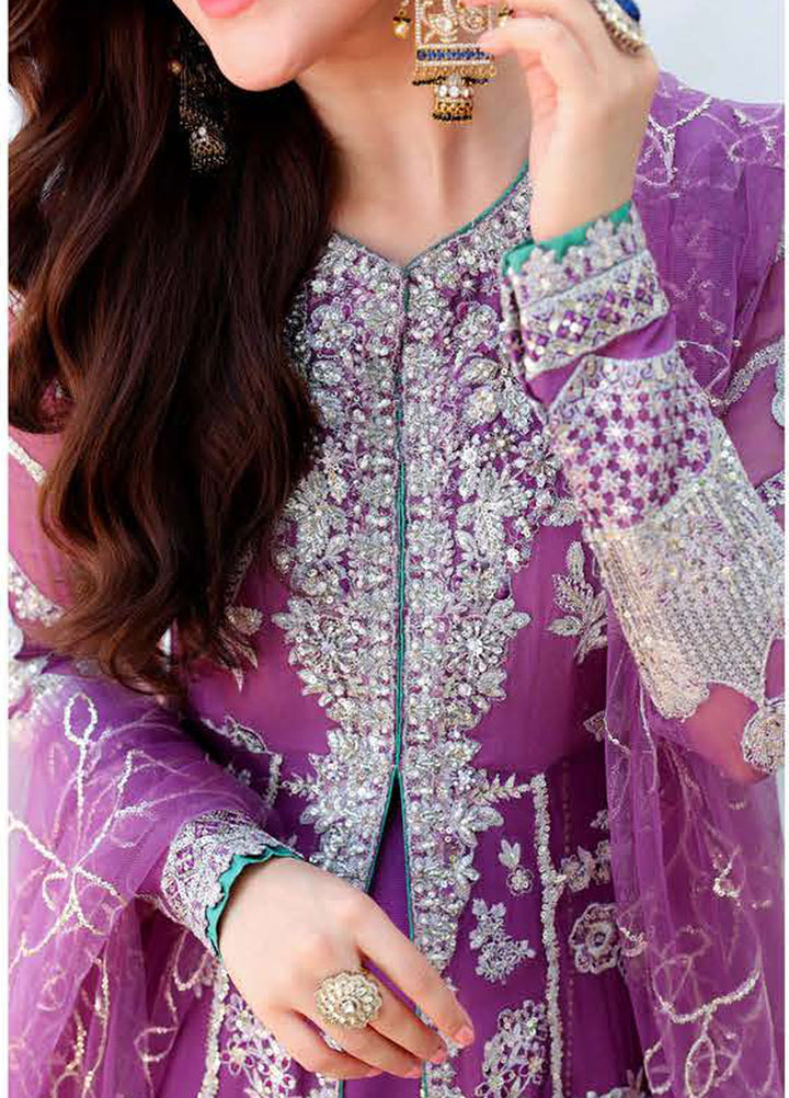 Bachelorette by Mushq Unstitched Embroidered Chiffon 3 Piece Suit MU26UBF Dream Girl MUNCH260104 - Festive Collection