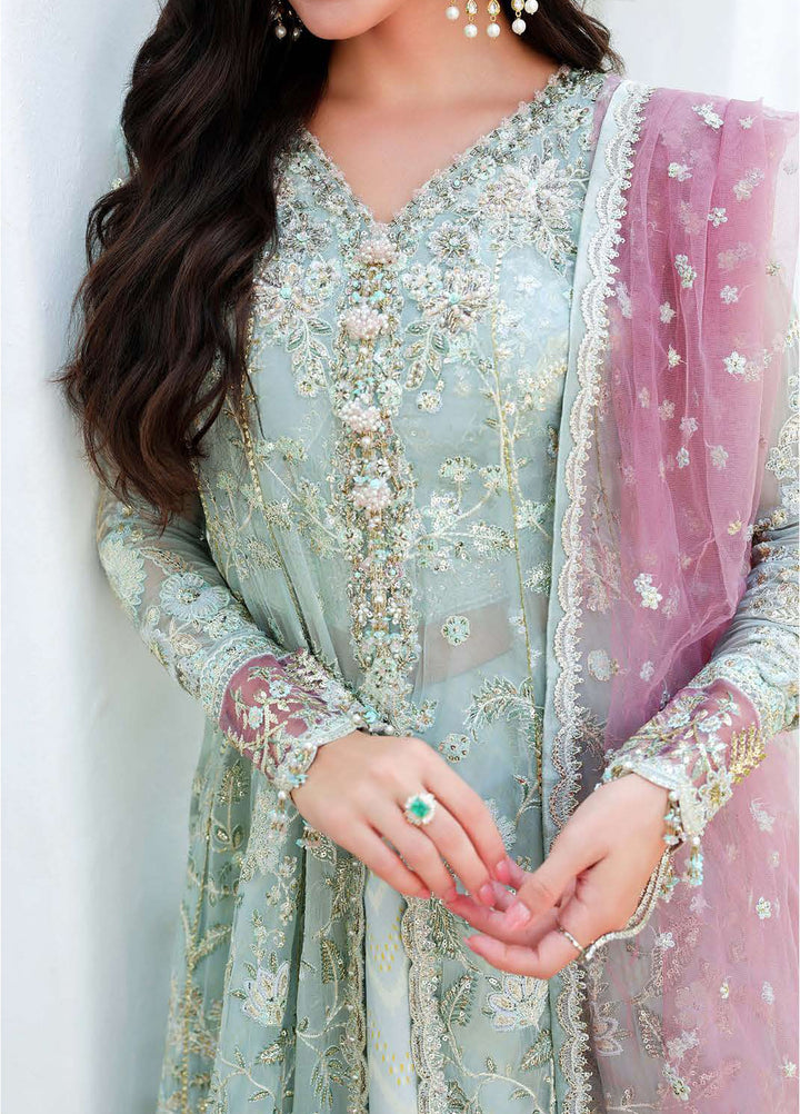 Bachelorette by Mushq Unstitched Embroidered Chiffon 3 Piece Suit MU26UBF Flirty Muse MUNCH260105 - Festive Collection