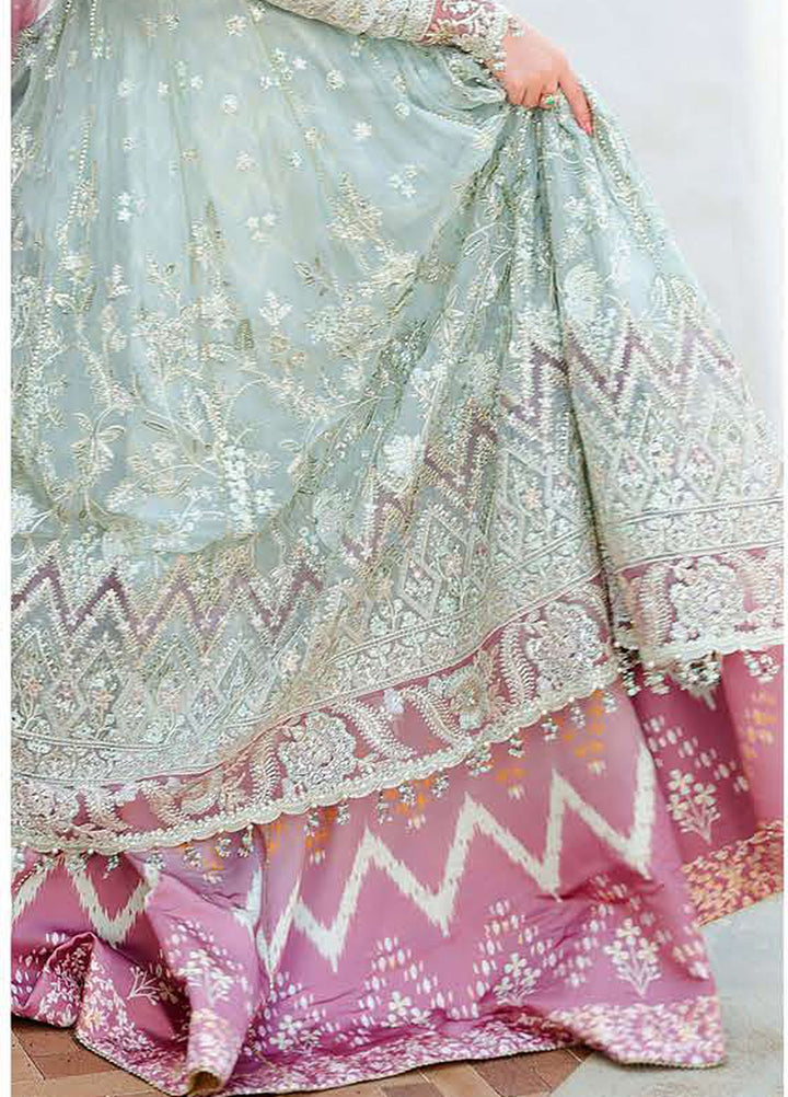 Bachelorette by Mushq Unstitched Embroidered Chiffon 3 Piece Suit MU26UBF Flirty Muse MUNCH260105 - Festive Collection