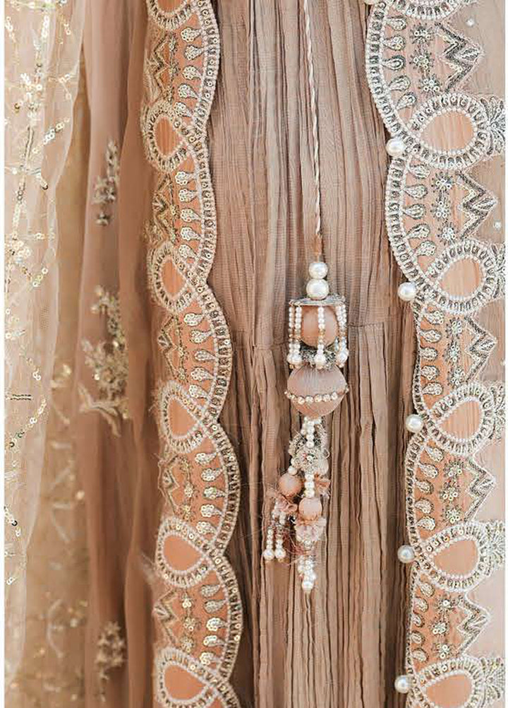 Bachelorette by Mushq Unstitched Embroidered Chiffon 3 Piece Suit MU26UBF Pretty Rebel MUNCH260106 - Festive Collection