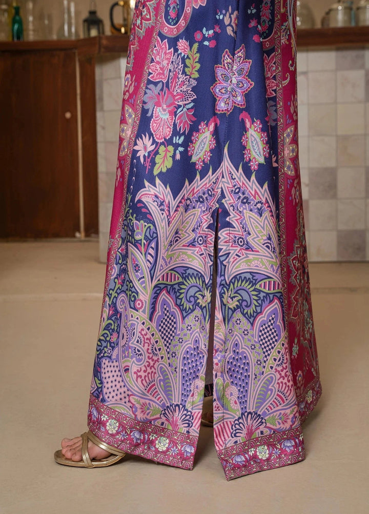 Mataish Women RTW Printed Crepe 1 Piece Suit Majestic Luxe Long Shirt - Festive Collection