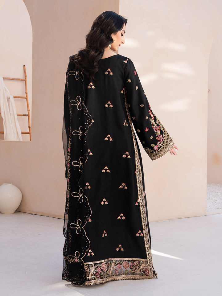 Le Tresor by Izel Pret Embroidered Velvet 3 Piece Suit Marive - Festive Collection