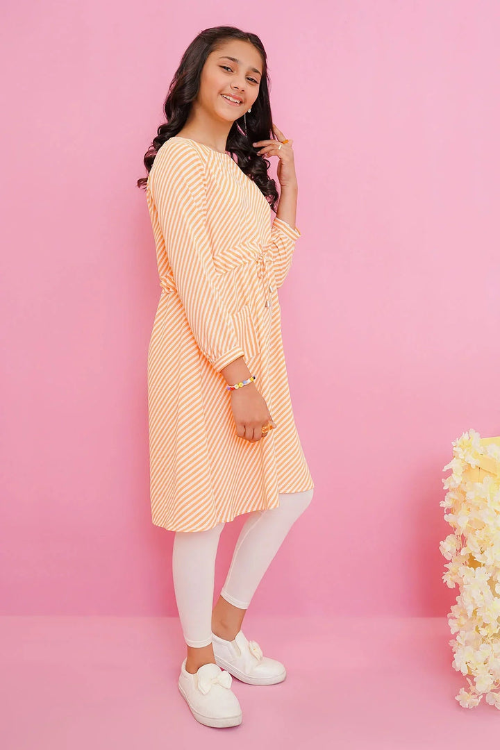 Ochre RTW Printed Georgette Printed Top Girls 1 Piece OWT-607 - Winter Collection