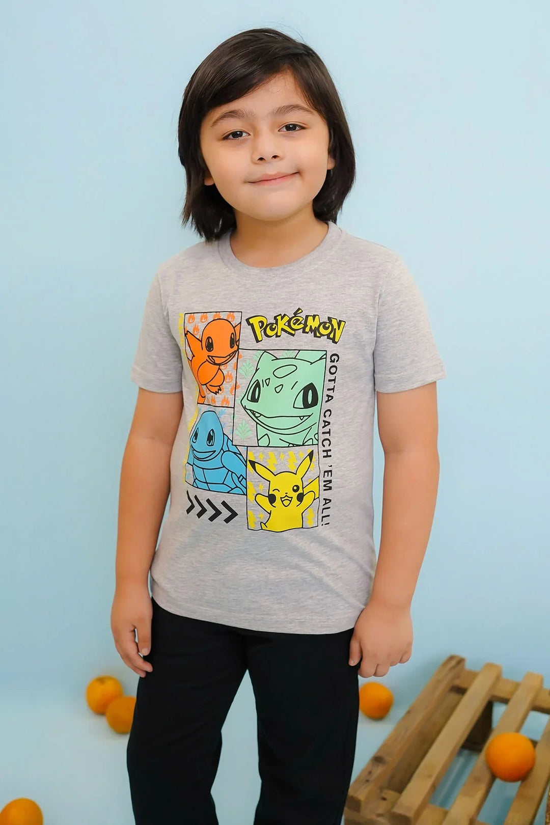 Ochre RTW Printed Cotton T-Shirt Boys 1 Piece OKB-304 - Summer Collection