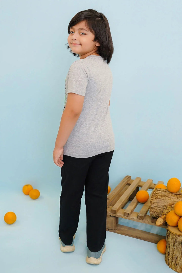 Ochre RTW Printed Cotton T-Shirt Boys 1 Piece OKB-304 - Summer Collection