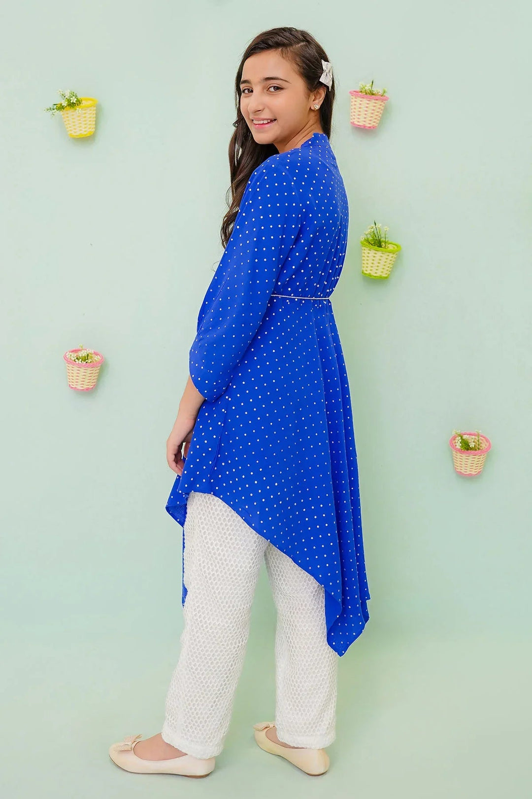 Ochre RTW Printed Cotton  Girls 2 Piece OFW-FC-06 - Winter Collection