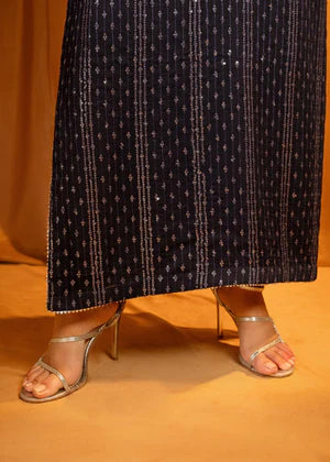 Meeral Pret Embroidered Chiffon 3 Piece Suit Lillium