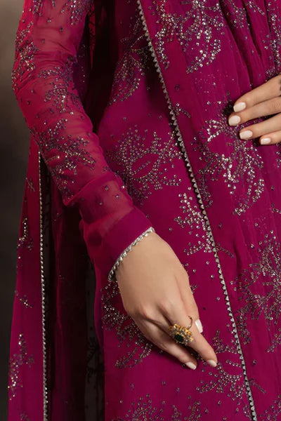 Meeral Pret Embroidered Chiffon 3 Piece Suit Rania