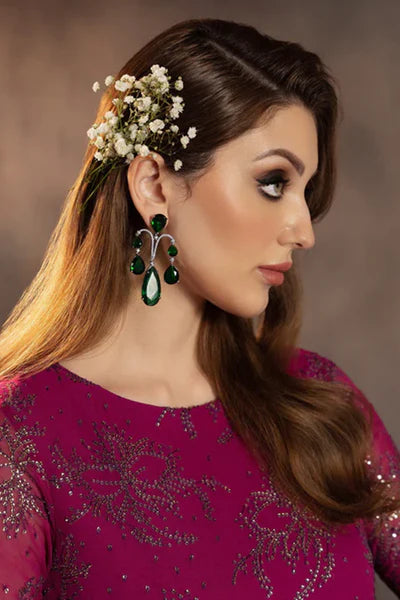Meeral Pret Embroidered Chiffon 3 Piece Suit Rania